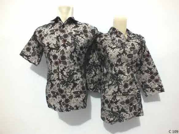 sarimbit blouse batik argreen C109