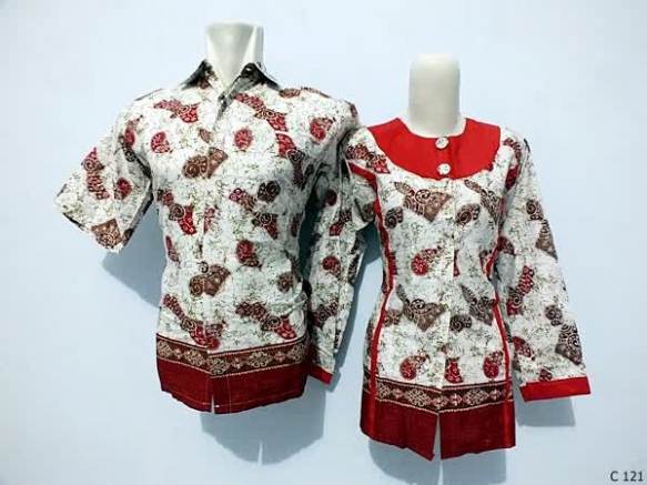 sarimbit blouse batik argreen C121