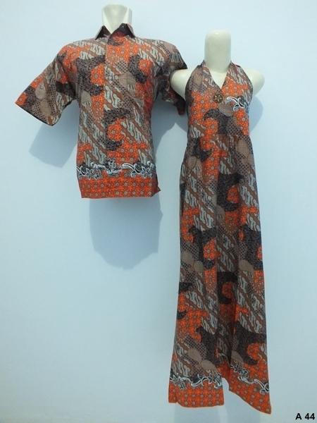 Sarimbit dress batik argreen A44