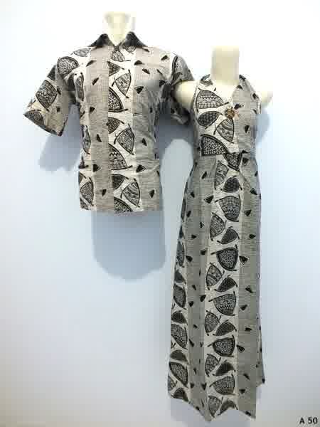 Sarimbit dress batik argreen A50